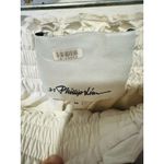 3.1 Phillip Lim White Two Tone Wide Leg Cargo Style Zip Up Pants Size Medium Photo 6