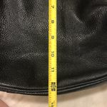 Tory Burch Thea Round Tote Black Leather Shoulder Bag Photo 10