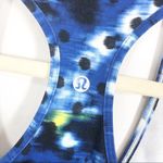 Lululemon Cool Racerback Athletic Yoga Tank Top: Windy Blooms Sapphire Blue Photo 10