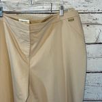 Calvin Klein  Dress Pants Ankle Flat Front Tan-20 Photo 1