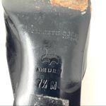 Kenneth Cole , black leather mules, made in Italy, size 7.5 Photo 9