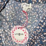 Umgee  medium leopard print skirt pockets front not lined elastic waistband NWT Photo 5