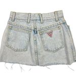 Guess  - Georges Marciano Distresed Denim Mini Skirt Photo 2