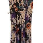 Loveappella Floral Print Maxi Dress Sleeveless V-Neck Casual Summer Dress PM Photo 0
