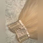 House Of CB NEW  Darling Strapless Tulle Midi Vintage Cream Dress SZ XL Photo 6