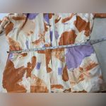 Eloquii  Women's Abstract Print in Orange & Purple Jumpsuit Size 18 NWT Photo 12