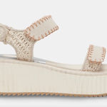 Dolce Vita‎ NWOT Women's Debra Sandals Ivory Suede Size 10 Photo 0