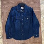 Levi's Women's Long Sleeve The Ultimate Western Button Down Shirt Color Blue Photo 0