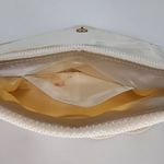 American Vintage Vintage White Beaded Envelope Clutch/Shoulder Bag Photo 7