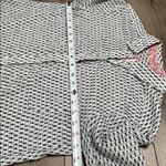 Holding Horses Anthropologie  Floral Button Down Blouse Navy Cream Size 6 Photo 8