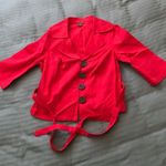Nordstrom Red blazer size med Photo 1