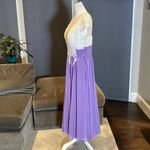 Women’s Ivory Lace Top Chiffon V Photo 3