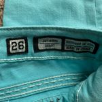 Miss Me Turquoise Skinny Jeans Photo 3