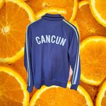Aeropostale‎ Cancun Blue Full Zipper Sweatshirt Size Medium Photo 3