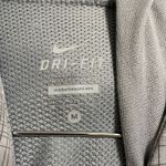 Nike  Dri-FIT‎ Women's Hoodie Pullover Gray Plaid Athletic Top Activewear Medium Photo 1