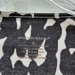 Christopher & Banks black and pale pink sleeveless shirt blouse women's small Photo 3