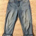 NYDJ Jeans Size 12 DAYLA Wide Cuff Capri Photo 0