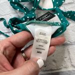 Salt + Cove Juniors Emerald Green Polka Dot Bralette Bikini Top Size D/DD New Photo 4