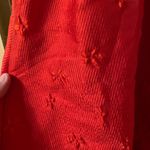 Sister Jane Jacquard Mini Dress with Open Heart Back in Red Photo 8