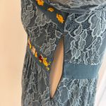 Miami Teal Lace Mini Dress NWOT Photo 4