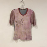 JGs MAD LAB Art to Wear Top Size Small VGUC Purple Photo 1