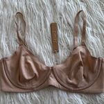 SKIMS  Fits Everybody Unlined Demi Bra Clay Size 34B Photo 0