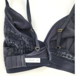LIVELY Lace Triangle Bralette – Deep Blue – Size 3 (Medium / 34C–34D, 36A–36B) Photo 2