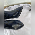 Veronica Beard  Wyn Snake-Embossed Leather Boots size 6.5 Photo 7