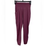 Alphalete Pocket Leggings Size XS Cranberry Wine Photo 1