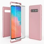 Galaxy S10 Plus 360 Full Coverage Shockproof Case Rose Gold Photo 1