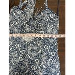 Free People Hula Tank Top Floral Blue Size Large Photo 7