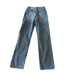 Sincerely Jules Jeans Womens Size 1/25 High Rise Straight Leg Denim Blue Photo 4