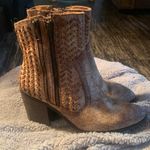 Circle G   leather by Corral Braided Leather Ankle Boot Photo 0