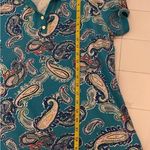 kim rogers BOGO Short Sleeve Multicolored Paisley Top Photo 4