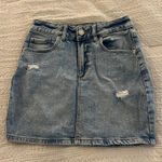 Garage  Denim Skirt Mini Photo 0