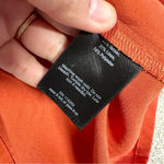 Nau Flaxible Tank Mini Dress Sleeveless Linen Blend in Orange Size XS Photo 9