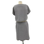 Orla Kiely Gray Eyelet Lace Two Piece Skirt Suit Set Size 4 Photo 4