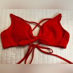 Kona Sol  orange textured bikini Photo 2