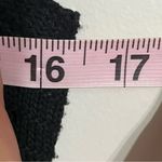 Ophelia Roe Women’s Open Knit Sleeveless Dress Cover Up Size Medium Black Photo 1