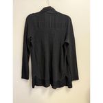 The Limited  Medium Balck Sheer on Knit Open cardigan Photo 2
