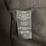 Mario Serrani Italy Womens Size XL Black Ribbed Short Sleeve Sheath Dress Photo 4