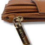 Anne Klein  Wallet Bifold Burnt Orange, ID and Cards Holder, Coin Zip NWOT Photo 2