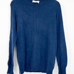 White + Warren Womens Fall Knit Crewneck‎ 100% Cashmere Sweater Size M Blue Size M Photo 0