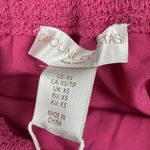 NWT CAROLINE CONSTAS NEW YORK RASPBERRY PINK CROCHET MINI SKIRT SZ‎ XS Photo 2