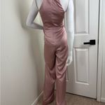 JAYGODFREY Pink Jumpsuit with Flowy Palazzo Style. #337 Size 6 Photo 9