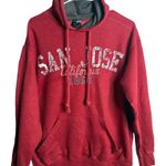 San Jose California 1850 Vintage Hoodie – Size Medium Red Photo 0