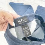 New York & Company‎ Studio Blue Denim Boot Cut City Stretch Jeans Size 16 Petite Photo 3
