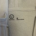 Gilly Hicks  Off-White Zip-Up Jacket Photo 2