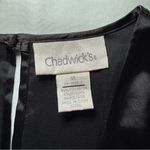 Chadwick's Vintage Y2K Black Dress Size 14 Chadwick’s Gothic Midi Dress Whimsgoth Grunge Photo 2