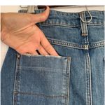 ZARA Z1975 Heritage Denim A Line Button Front Midi Skirt Women's Size XS Photo 4